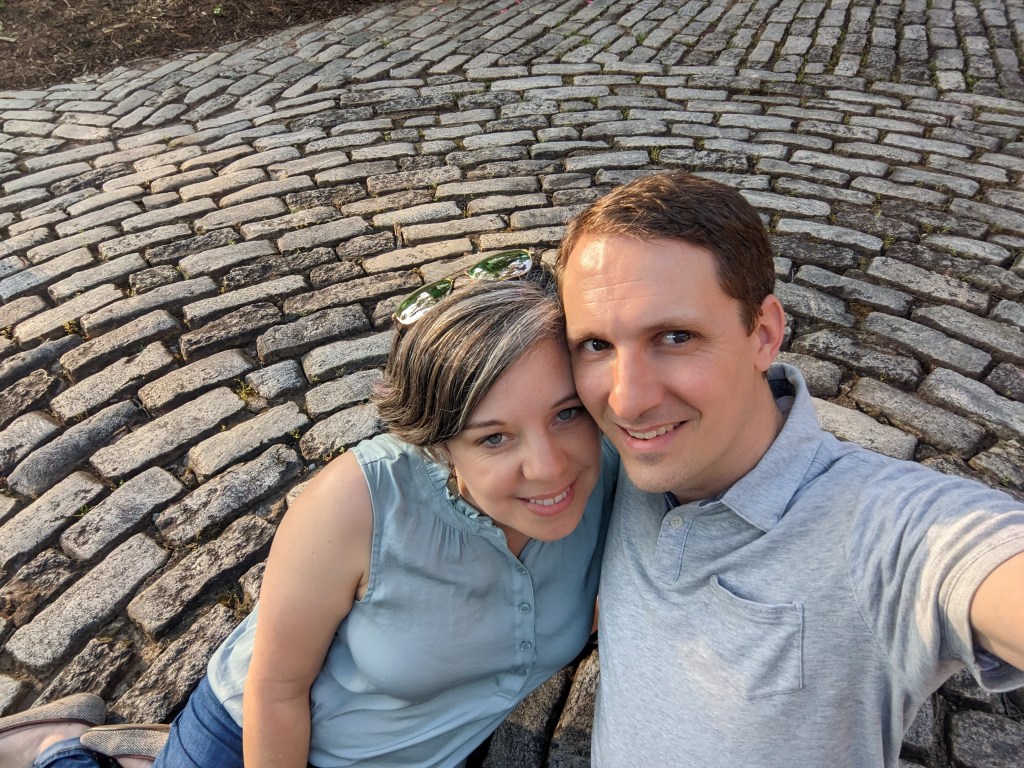 Rachael Chisholm, Marriage and Family Therapist, and her husband David on a date in Athens, GA.
